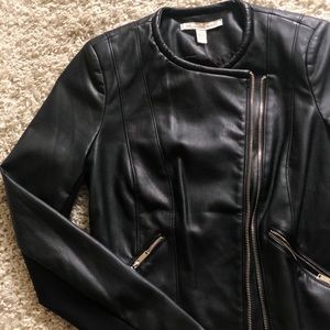 Zara Black Leather Jacket